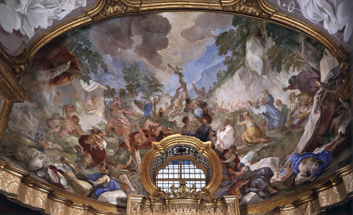 Erezione del serpente di bronzo - Tesoro Nuovo, Certosa di San Martino, Napoli